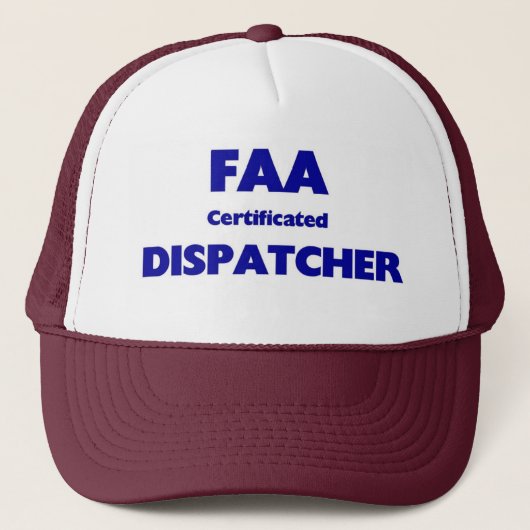 FAA Diplomfahrdienstleiter Truckerkappe (Vorderseite)