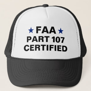 FAA Part 107 Trucker-Mütze Truckerkappe