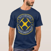 FAA-zertifiziertes Pilotprogramm für lizenzierte D T-Shirt (Vorderseite)