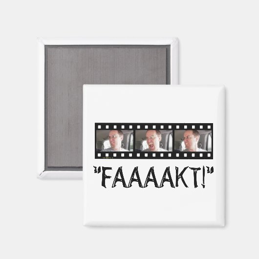 "FAAAAKT!" MAGNET (Vorderseite/Rückseite)