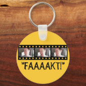 "FAAAAKT!" SCHLÜSSELANHÄNGER (Vorderseite)