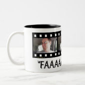 "FAAAAKT! " ZWEIFARBIGE TASSE (Links)