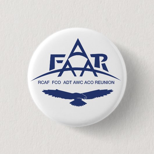 FAAAR-Logo auf Button (Vorderseite)