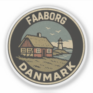 Faaborg, Dänemark Aufkleber