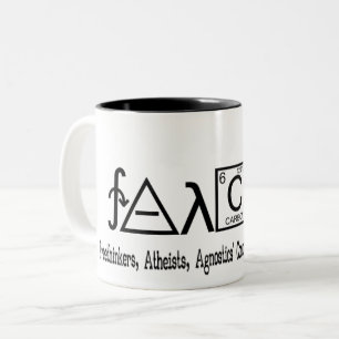 FAACT atheistische Gruppe coffe Tasse