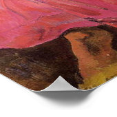 'Faaturuma (Melancholy)' - Paul Gauguin Print Poster (Ecke)