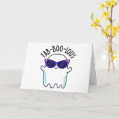 **FAB-BO-LOUS** HALLOWEEN MIT **YOU** KARTE (Gelbe Blume)