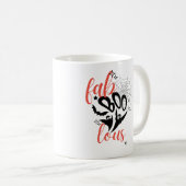 Fab-Boo-Lack Kaffeetasse (VorderseiteRechts)