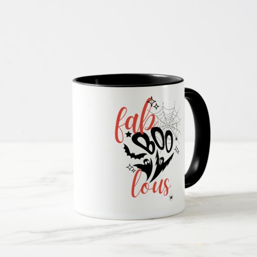 Fab-Boo-Lack Tasse (VorderseiteRechts)