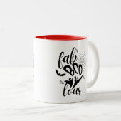 Fab-Boo-Lack Zweifarbige Tasse (VorderseiteRechts)