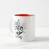 Fab-Boo-Lack Zweifarbige Tasse (Vorderseite Links)