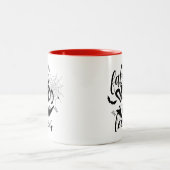 Fab-Boo-Lack Zweifarbige Tasse (Mittel)