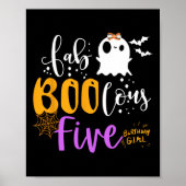 Fab Boo Lous 5 Jahre Old Ghost Boo Halloween 5. Poster (Vorne)