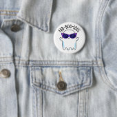 Fab-Boo-Lous Funny Ghost Pun Button (Beispiel)