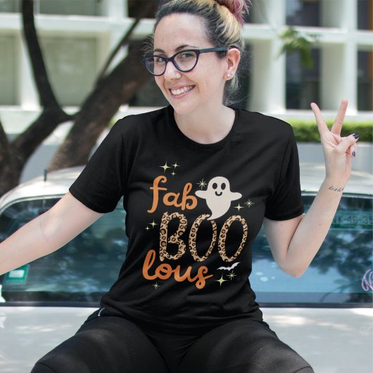 Fab Boo Lous Funny Halloween T-Shirt