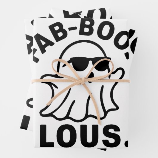 FAB-BOO-LOUS GESCHENKPAPIER SET (Beispiel)