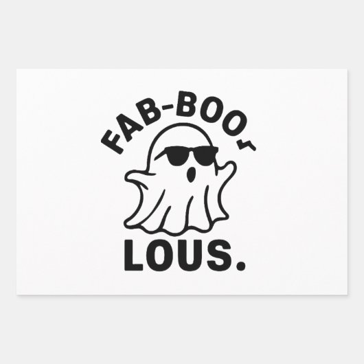 FAB-BOO-LOUS GESCHENKPAPIER SET (Vorderseite)