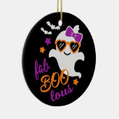 Fab Boo Lous Halloween Ghost Niedlich Keramik Ornament (Rechts)