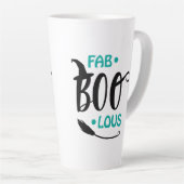Fab-Boo-Lous Halloween Hexenbroomstick Milchtasse (Rechte Ecke)