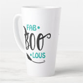 Fab-Boo-Lous Halloween Hexenbroomstick Milchtasse (Linke Ecke)