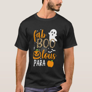 Fab Boo Lous Para Geist Halloween T-Shirt