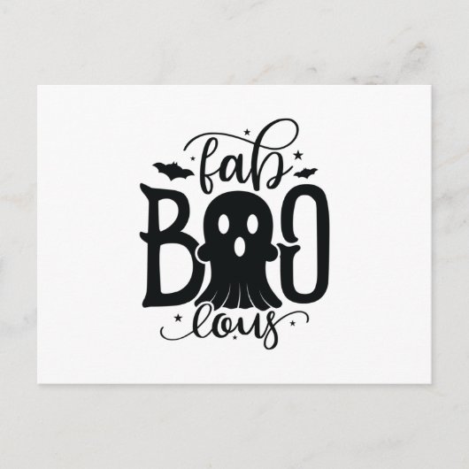 Fab Boo Lous Postkarte (Vorderseite)