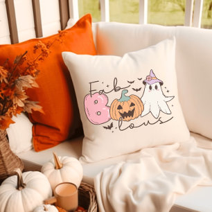 Fab-boo-lous Retro Groovy Halloween Kissen