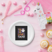 Fab Boo Lous Retro Halloween Pappteller (Party)