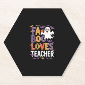 Fab Boo Lous Retro Halloween Untersetzer (Vorderseite)