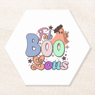Fab Boo Lous Retro Niedlich Halloween T Untersetzer