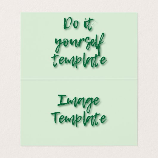 Fab "Budgetvorlage" Cool Visitenkarten (Innenseite Aufgefaltet)