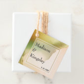 Fab Chartreuse 💚 kühne & stilvolle Budgetheirat Geschenkanhänger (Beispiel)