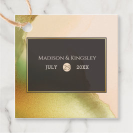 Fab Chartreuse 💚 kühne & stilvolle Budgetheirat Geschenkanhänger