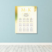 Fab Chartreuse 🤵 kühne & stilvolle Budgetheirat Leinwanddruck (Insitu (Holzboden))