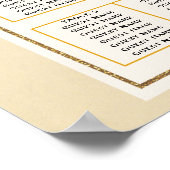 Fab Chartreuse 🤵 kühne & stilvolle Budgetheirat Poster (Ecke)