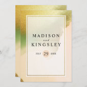 Fab Chartreuse 🤵 kühne & stilvolle Budgetheirat Programm (Vorne/Hinten)