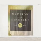 Fab Chartreuse 💚 kühne & stilvolle Budgetheirat Wandteppich (Vorderseite)