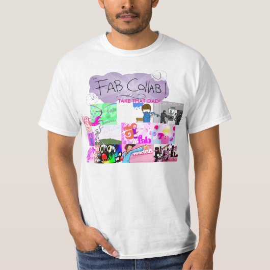 fab collab T - Shirt (Vorderseite)