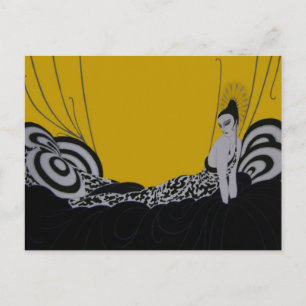 Fab Fashion Plate ~ Postkarte
