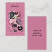 Fab Fifties Visitenkarte (Vorne/Hinten)