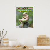 FAB FROG FREDDIE POSTER (Küche)