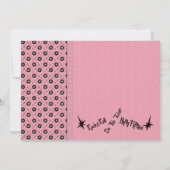 Fab Fünfzigerjahre Party Einladungen (Rückseite)