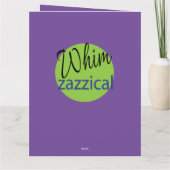 Fab Girl Superhero Phantastisch Geburtstag Karte (Rückseite)