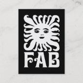 Fab - Gold Visitenkarte (Rückseite)