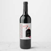 Fab Silhouette Glam Red Black Shoes Danke Geburtst