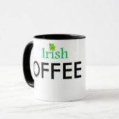 Fab Tasse Funny Irish Coffee Gag (Vorderseite Links)