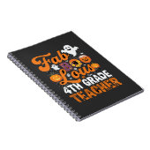 FAB-ULOser Lehrer Halloween der 4. Klasse Notizblock (Rechte Seite)
