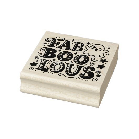 FabBOOlous - Geister mit Glam Gummistempel (Stempel)