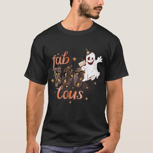 FabBOOlous Halloween Ghost Funny T-Shirt (Vorderseite)