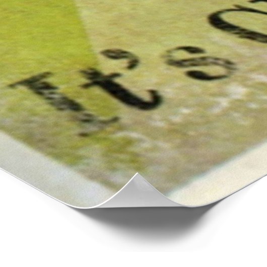 Fabel 3 Propaganda-Hühnertee Poster (Ecke)